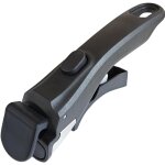 Poigne amovible (noire), poigne amovible pour batterie de cuisine, poigne universelle pour casserole, ...