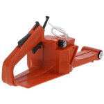 Poign�e arri�re de la tron�onneuse, ensemble de la poign�e arri�re plastique pratique r�sistant � l'usure ...