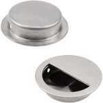 Poign�e de porte coulissante ronde, poign�e de porte encastr�e ronde, poign�e de porte encastr�e ronde ...