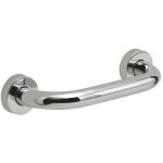 Poigne de scurit de 20 cm pour les personnes ges en acier chrom