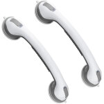 Poign�e � ventouse, barre d'appui pour salle de bain, forte adh�rence, sans per�age - 43 cm - 2 pi�ce ...