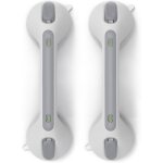 Poign�e ventouse? douche � ventouse, sans per�age, barre d?appui de baignoire murale? poign�e de salle ...