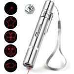 Pointeur laser led chats chiens jouets, 5 modles, lumire rouge, trois modes