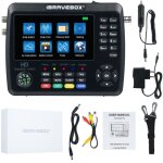 Pointeur satellite, finder pro + d�tecteur de signal satellite batterie 4000 mah pour r�cepteur dvb - ...