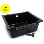 Le poisson qui jardine - 2 bacs cascades - lames d'eau pour dcorer votre bassin de jardin 68 cm 75 litres ...