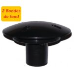 Le poisson qui jardine - 2 bondes de fond 75 mm pour bassins de jardin et piscine. qualit, installation ...