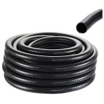 Le poisson qui jardine - 5 mtres tuyau 40 mm pvc rsistant noir 610 gr / m pour bassin - noir