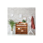 Le poisson qui jardine - banc et meuble  chaussures 85 cm : 5 niveaux. en acacia