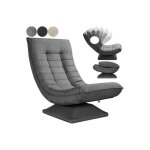 Le poisson qui jardine - fauteuil design et relax tissu gris. idal pour la relaxation et le bien - tre ...