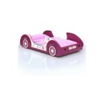 Le poisson qui jardine - lit pour enfants voiture de sport de couleur rose. Le poisson qui jardine - lit pour enfants voiture de sport de couleur rose.