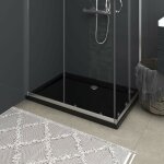 Le poisson qui jardine - receveur de douche noir. 70 x 100 cm. bac de douche de qualit & moderne - noir ...