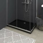 Le poisson qui jardine - receveur de douche noir. 80 x 110 cm. bac de douche de qualit & moderne - noir ...