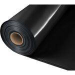 Polyane - film plastique d'tanchit sous - dalle en polythylne noir type 300, 5x20m, ep 0, 2
