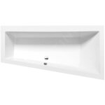 Polysan - baignoires - baignoire asym�trique andra r, 180x90x45 cm, blanc 78771