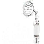 Pommeau de douche classique, douchette � main de style t�l�phone traditionnel, poign�e en c�ramique r�tro, ...