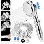 Pommeau de douche, pommeau douche economie d'eau avec tuyau 2m, universelle douchette douche salle de ... Pommeau de douche, pommeau douche economie d'eau avec tuyau 2m, universelle douchette douche salle de ...