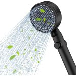 Pommeau de douche �conomiseur d'eau, r�glable, haute pression, pour salle de bain