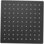 Pommeau de douche � effet pluie en acier inoxydable, pommeau de douche � montage au plafond carr�, filetage ...