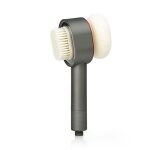 Pommeau de douche avec filtre, douchette 3 en 1 avec brosses / �ponge de nettoyage, massage, haute pression, ...