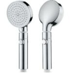 Pommeau de douche haute pression, pommeau de douche 3 jets, pommeau de douche anti calcaire, douchette ...