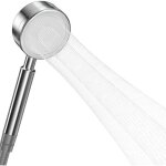 Pommeau de douche haute pression en acier inoxydable 304, installation facile du pommeau de douche de ...