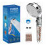 Pommeau de douche haute pression anti - calcaire avec filtre, 3 modes de massage �conomiseur d'eau, universel ...