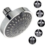 Pommeau de douche suspendu multifonction � 5 vitesses, buse abs, �conomie d'eau, massage, brumisateur, ...