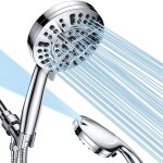 Pommeau de douche avec tuyau, pommeau douche pression carré, pomme douche puissante de remplacement réglable ... Pommeau de douche avec tuyau, pommeau douche pression carré, pomme douche puissante de remplacement réglable ...
