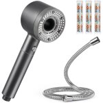 Pommeau de duche haute pression, pommeau de duche economie deau avec tuyau douche 1. 5m, anti calcaire ...