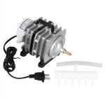 Pompe � air �lectromagn�tique en alliage d'aluminium pour aquarium, augmentation de l'oxyg�ne dans l'�tang ...
