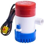 Pompe de cale 1100 gph enti�rement submersible, pour bateau, 12 v, pompe � eau de cale pour bateau de ...