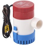 Gistuch - pompe de cale submersible 1100gph 12v, pompe � eau non automatique pour bateau marin