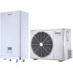 Pompe a chaleur bibloc murale midea m - thermur a 8 kw air eau r32 monophas�