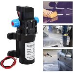 Pompe  eau automatique haute pression  membrane 12v 60w 5l / min - yes - arrosage de jardin - pompe ...