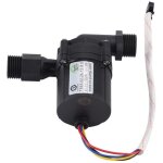 Pompe � eau dc sans balai, pompe dc � circulation d'eau r�glable 24 / 12v pour l'�nergie de l'air, chauffe ...
