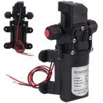 Pompe � eau haute pression, dc 12v 5 l / min pompe � eau diaphragme pompe de pulv�risateur � amor�age ...