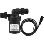 Pompe � eau haute temp�rature solaire dc 12v 10w chauffe - eau pompe de circulation chaude sans balai ...