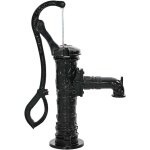 Pompe � eau manuelle de jardin fonte cfw350390