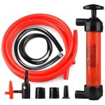 Pompe a eau manuelle, pompe vidange huile moteur, pompe de transfert de carburant essence gasoil fioul ...