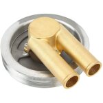 Pompe � eau de mer avec poulie � courroie en v 21214596 pour moteurs 4. 3gl 5. 0gl 5. 7gl poulie � courroie ...