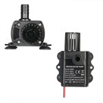 Pompe  eau sans balais decdeal ultra silencieuse, mini usb dc5v 4, 8w 300l / h, 300cm, pompe submersible ...