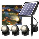 Pompe  eau solaire sans balai panneau solaire 9v 2, 5w - type  faible luminosit avec support