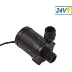 Pompe  eau submersible dc 24v 90 degrees low noise mini immersion pump 12m lift brushless motor 700l ...