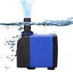 Pompe � eau submersible multifonctionnelle, 6 w 500 l / h ac220 - 240v, pour aquariums, �tangs, fontaines ...