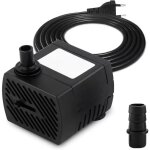Pompe a eau submersible reglable 350l h 5w ideale pour hydroponie fontaine aquarium et bassin
