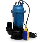 Pompe a eau vide cave pour fosse septique avec broyeur + flotteur 2850w