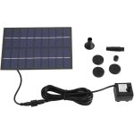 Pompe de fontaine solaire, 9v 2. 8w 165l / h panneau solaire aliment, eau rservoir de poissons piscine ...