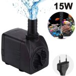 Pompe de fontaine submersible, pompe  eau ultra - silencieuse avec cordon d'alimentation de 1, 5 m, ...