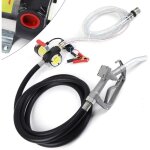Pompe a gasoil 12v 200w pompe gasoil electrique pompe � carburant auto - amor�ante pompe diesel 45l / ...