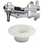 Pompe � huile pour tron�onneuse avec jeu de vis � engrenage pour tron�onneuse 4500 5200 5800 45 cc 52 ...
